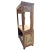 Vintage Indian Carved Arch Canopy Bar Counter For Sale - Image 4 of 7