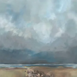 Zoffany Holkham Bay Wallpaper in Pebbles Daybreak - a Sample
