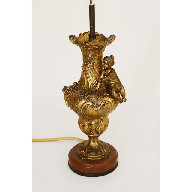 Art Nouveau Bronze Lamps, 1890s, Set of 2 For Sale - Image 13 of 18