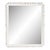 Fleur Home Carnival Gras Rectangle Mirror in White Dove, 32.5x43.75 For Sale