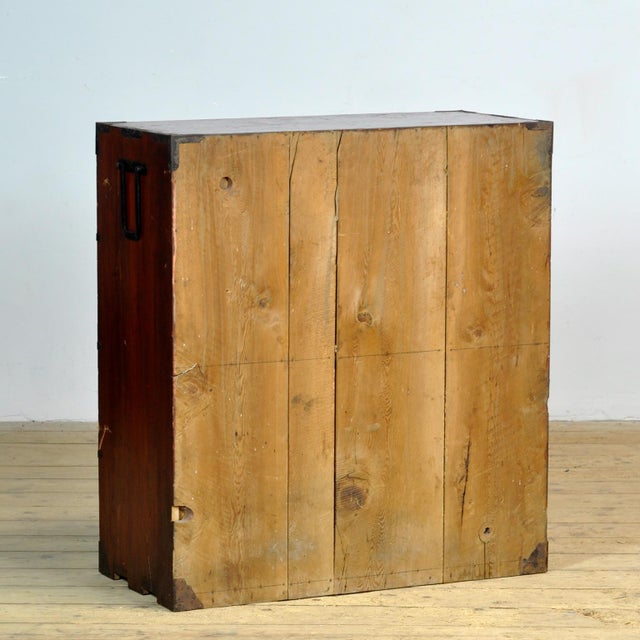 Japanese Tansu Chest of Drawers, 1870s For Sale - Image 14 of 15