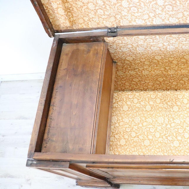 Early 20th Century Chest in Walnut For Sale - Image 13 of 17