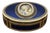Oval Snuffbox in Gold and Enamel with Miniature of Marie Antoinette, 1800s For Sale