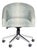 Hallie Desk Chair in Posh Aqua For Sale