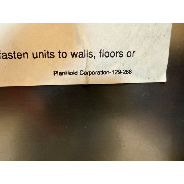 Industrial Plan Hold Lateral Filing Cabinet on Casters For Sale - Image 3 of 12