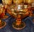 Noritake 1960s Mid Century Modern Noritake Provincial Set of Amber Goblets - 24 Pieces For Sale - Image 4 of 9