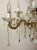 Transparent Vintage Maria Theresa 12 Arm Crystal and Glass Chandelier For Sale - Image 8 of 11