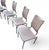 Brown Dining Chairs by Ross Littell for Matteo Grassi, Set of 6 For Sale - Image 8 of 18