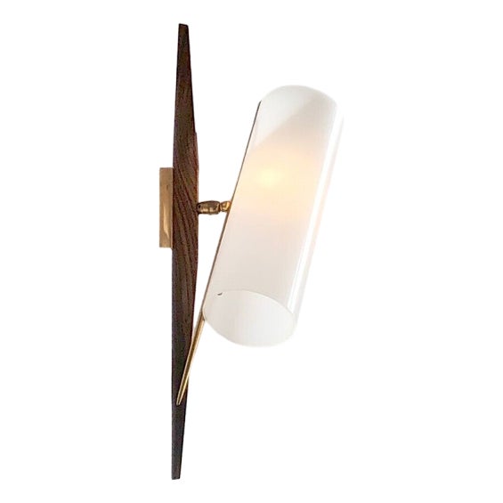Mid-Century Modern Orientable Wall Lamp, France, 1950s For Sale