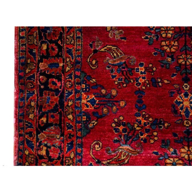 Textile Early 20th Century Sarouk Rug For Sale - Image 7 of 13