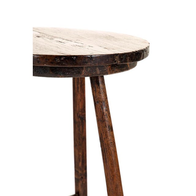 Antique Walnut Cricket Table For Sale - Image 4 of 12