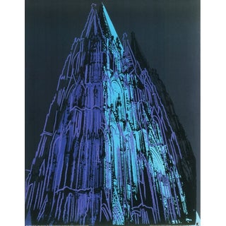 After Andy Warhol, Cologne Cathedral (Blue), Print For Sale