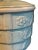 Vintage Mid 20th Century Hand Crafted Celadon Ceramic Lidded Container Vessel For Sale - Image 4 of 8