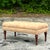 Vintage Regency Tufted Bench For Sale In West Palm - Image 6 of 6