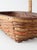 Wood Vintage Woven Gathering Basket For Sale - Image 7 of 14