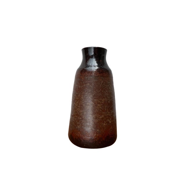 Mid-Century Minimalist Studio Pottery Vase by Elke & Elmar Kubicek, Germany, 1960s For Sale