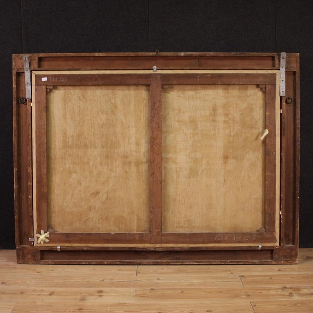 Italian Artist, Battle Between Christians and Ottomans, 1720, Oil on Canvas, Framed For Sale - Image 7 of 15