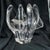 Vannes Le Chatel /Art Vannes (France) Signed Crystal Sculpture: stunning piece of mid-century freeform French art glass....
