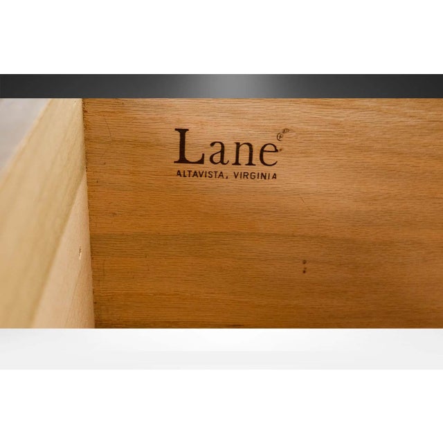 Mid-Century Modern 1960s Mid-Century Lane Rhythm Series Walnut Nightstand End Table For Sale - Image 3 of 9