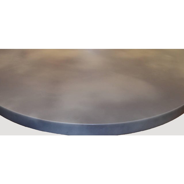 Andrianna Shamaris Black Walnut Wood Table and Resin Coated Top For Sale - Image 14 of 18
