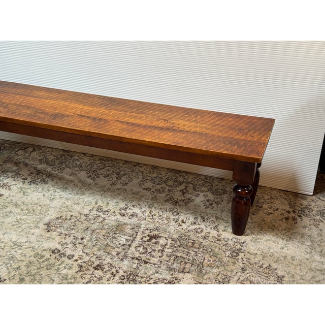 Brown World Market Sourav Bench For Sale - Image 8 of 12