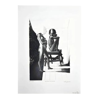 Leo Guide, The Soldier Woman, Drawings, 1971 For Sale