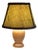 Vintage Table Lamp with Turned Maple Base by Lamplove, 1970s For Sale