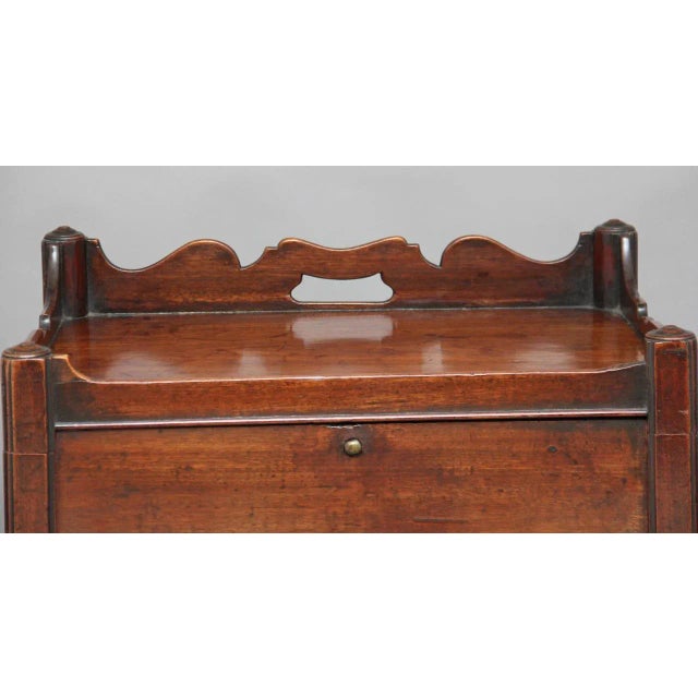 Mahogany Bedside Cupboard, 1780s For Sale - Image 10 of 11