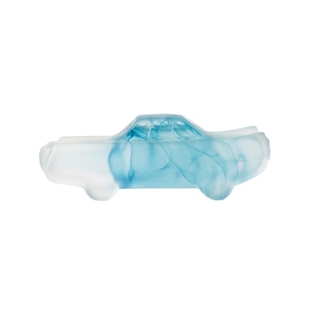 Olle Brozén Kosta Boda “Car-Toons” Blue Glass Car For Sale In Indianapolis - Image 6 of 7