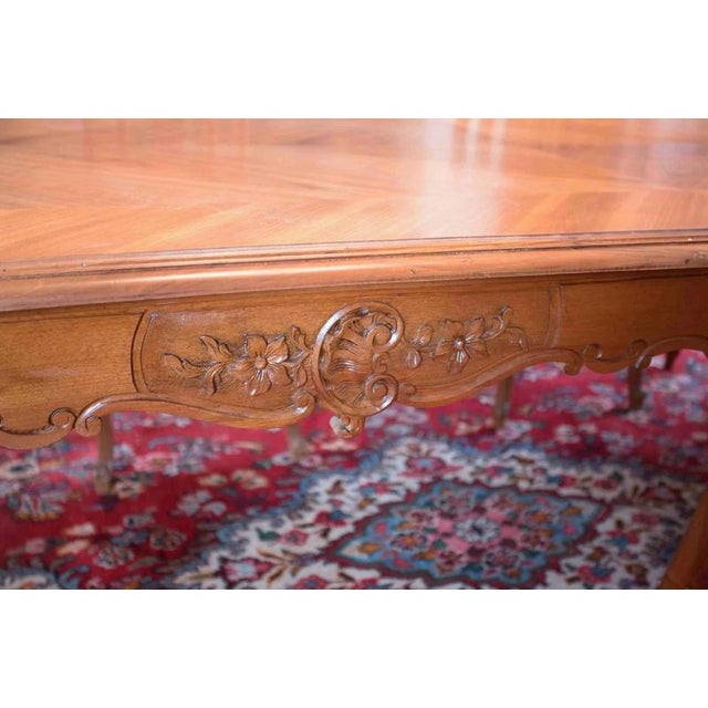 Large Louis XV Dining Table For Sale - Image 4 of 9