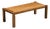 Graphic Two-Tone Wood Coffee Table, 1960 For Sale