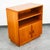 Mid Century Danish Modern Bookshelf Media Cabinet Teak Shelves 2 Doors MCM Shelf For Sale - Image 4 of 12