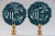 Chinese Good Luck Symbol Lamp Finials - a Pair For Sale - Image 4 of 4