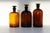 Industrial Large Danish Pharmacy Glass Bottles, 1900s, Set of 3 For Sale - Image 3 of 18