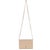 Tan Tan Smooth Calfskin Cassandre Chain Clutch For Sale - Image 8 of 9