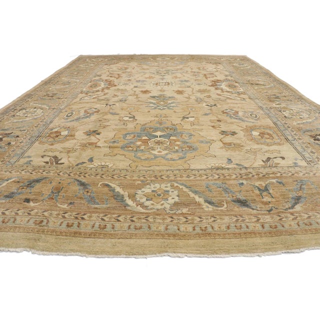 Traditional Persian Sultanabad Rug - 13'00 X 18'00 For Sale - Image 3 of 9
