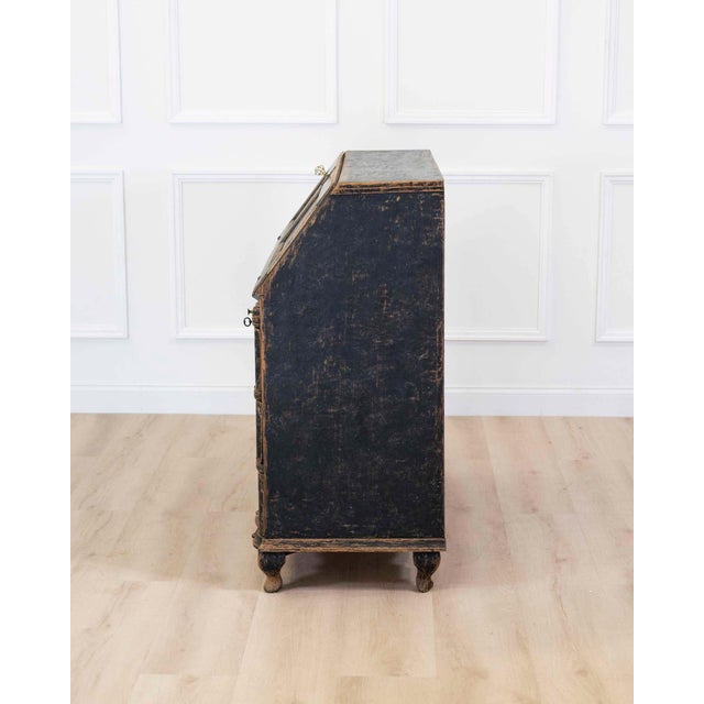 Danish Rococo Secretaire, Circa 1760 For Sale - Image 4 of 14