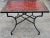 40" Rectangular Moroccan Red & Black Mosaic Table For Sale In Orlando - Image 6 of 7