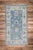 Blue Handwoven Turkish Oushak Rug 3' X 5'3" For Sale In Houston - Image 6 of 6