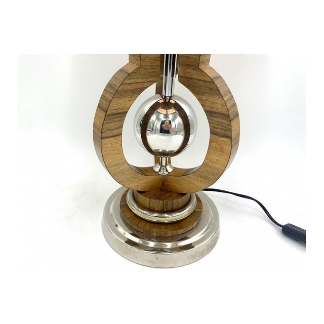 Art Deco Table Lamp, 1950s For Sale - Image 3 of 8