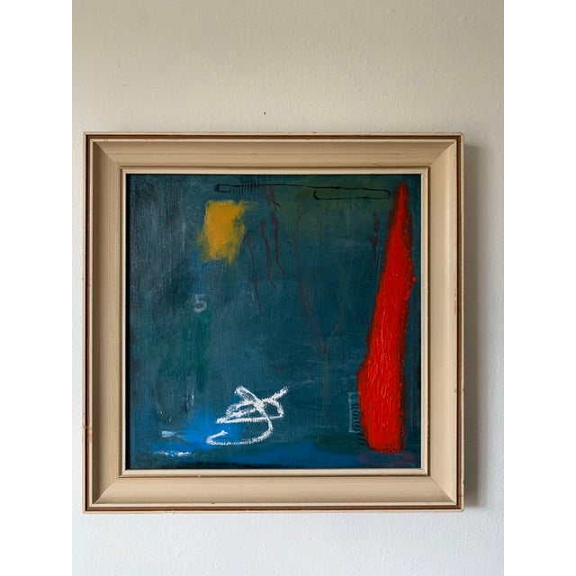 Contemporary Original Abstract Art by Carin Cryderman on Canvas, Framed - a Pair For Sale - Image 4 of 5