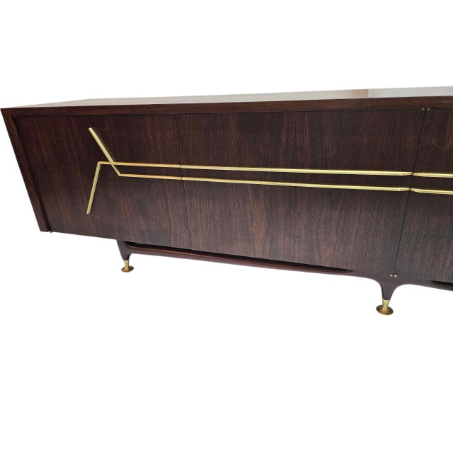 1950s Oversized Credenza For Sale - Image 4 of 18