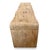 2020s Coastal Modern Washed Teak Wave Bench For Sale - Image 5 of 8