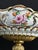 Large Hollywood Regency Peacock Centerpiece Bowl in Gilt Metal and Porcelain, 1930s For Sale - Image 4 of 17