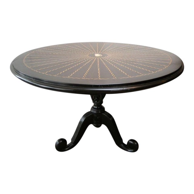 19th C. Anglo Indian Center Table For Sale