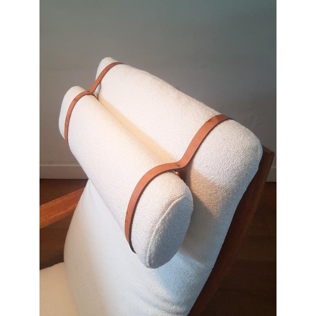 Beige 2254 Lounge Chair by Børge Mogensen for Fredericia, 1960s For Sale - Image 8 of 14