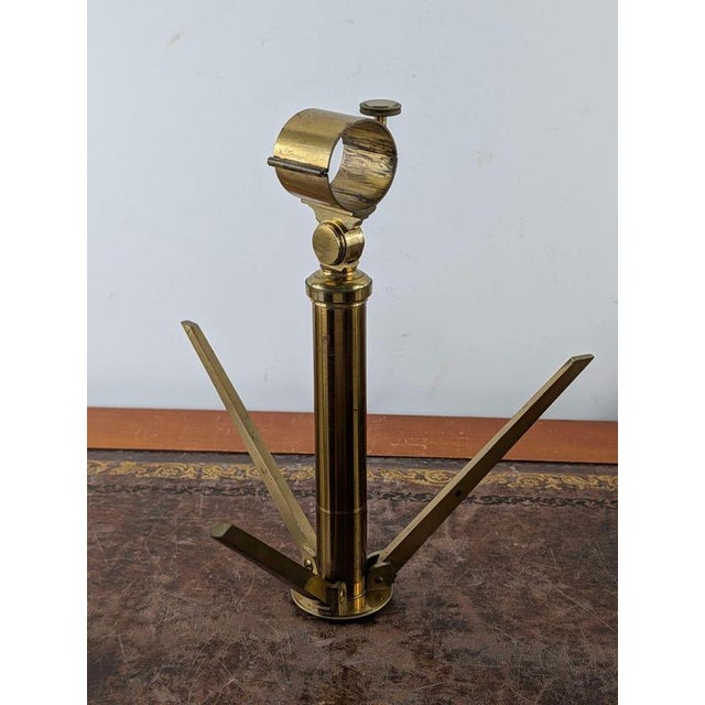 Mid-Victorian Dancer Brass and Hardwood Terrestrial Telescope, Manchester, 1850 For Sale - Image 14 of 16