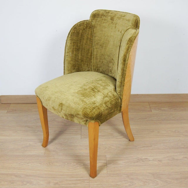 Art Deco Dining Suite by Harry & Lou Epstein, 1930s, Set of 7 For Sale - Image 17 of 18