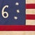 Mid 20th Century Vintage Cotton Embroidered Bennington 76 American Flag For Sale - Image 5 of 6