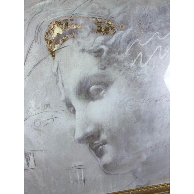 Extraordinary Richard Franklin "TheSong of Athena" Finely Framed Statement Masterwork Elevate your space with the...